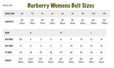 burberry belt bag women|Burberry women's belt size chart.